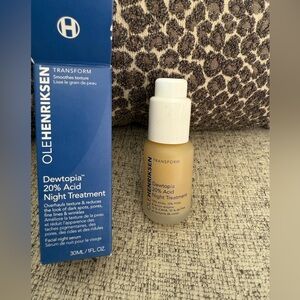 New - Ole Henriksen Dewtopia 20% Acid Night Treatment